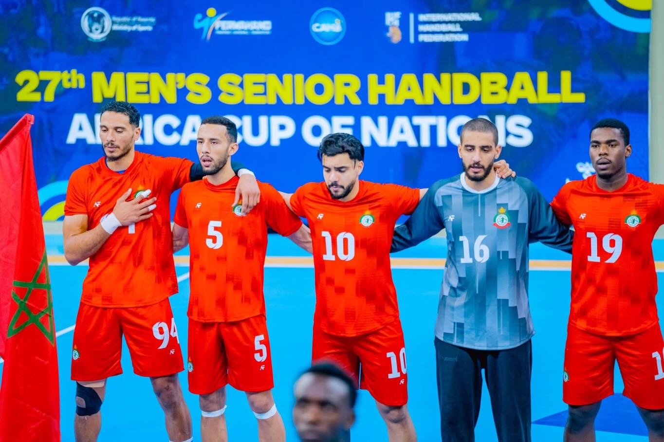 مشاركة المنتخب الوطني المغربي للكبار في بطولة افريقيا بروندا 2026