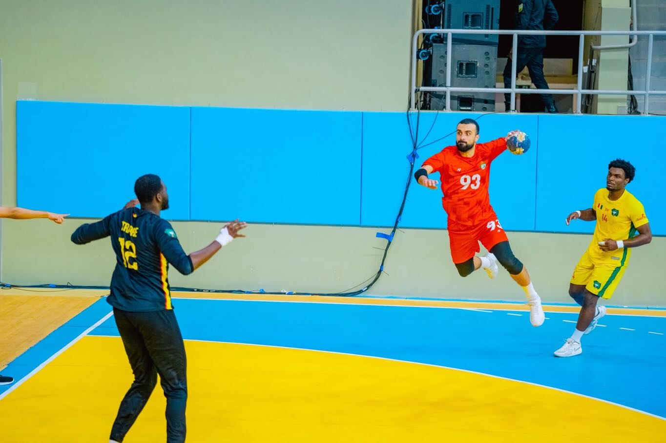 مشاركة المنتخب الوطني المغربي للكبار في بطولة افريقيا بروندا 2026