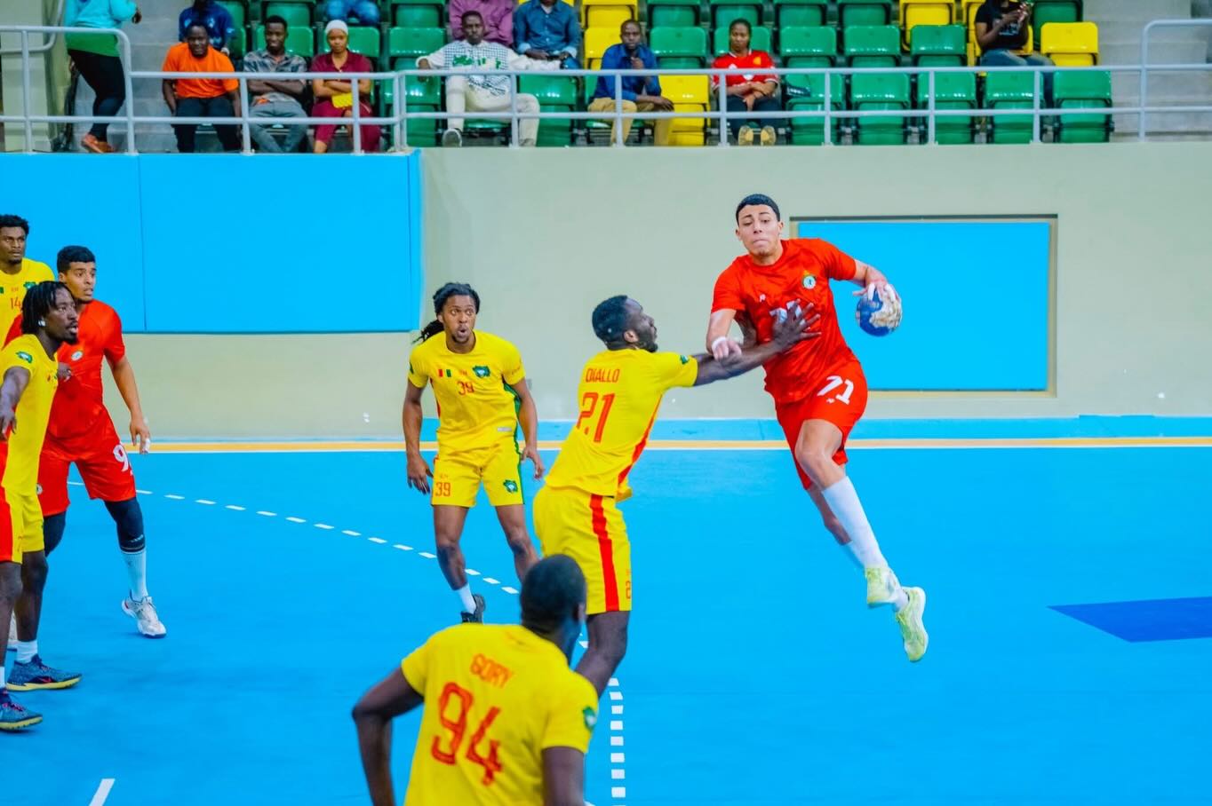 مشاركة المنتخب الوطني المغربي للكبار في بطولة افريقيا بروندا 2026