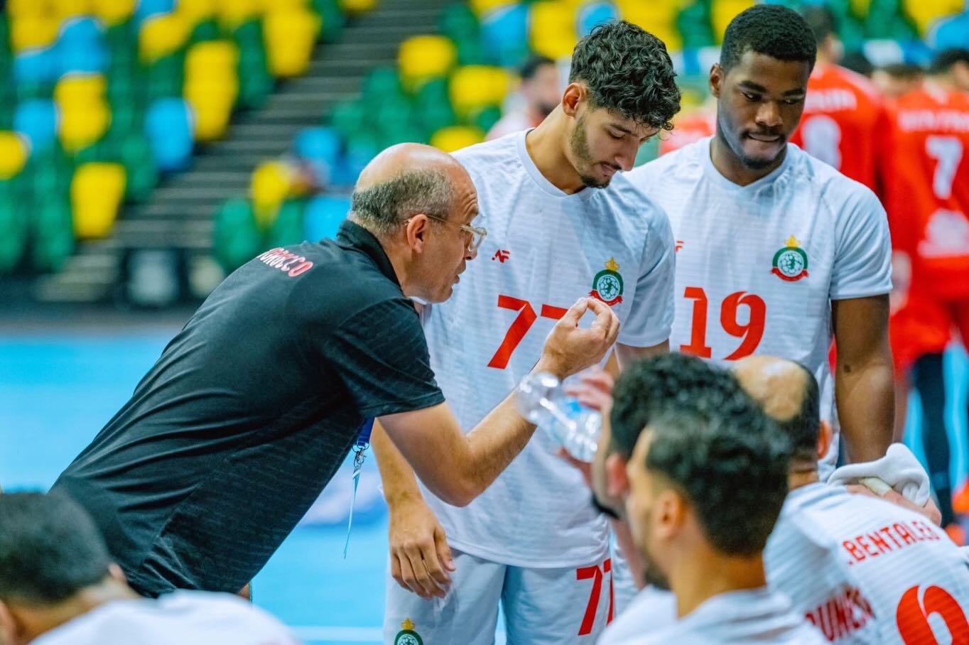 مدرب المنتخب المغربي لكرة اليد محمد براجع  يتحدث حول آفاق المرحلة المقبلة للمنتخب المغربي لكرة اليد
