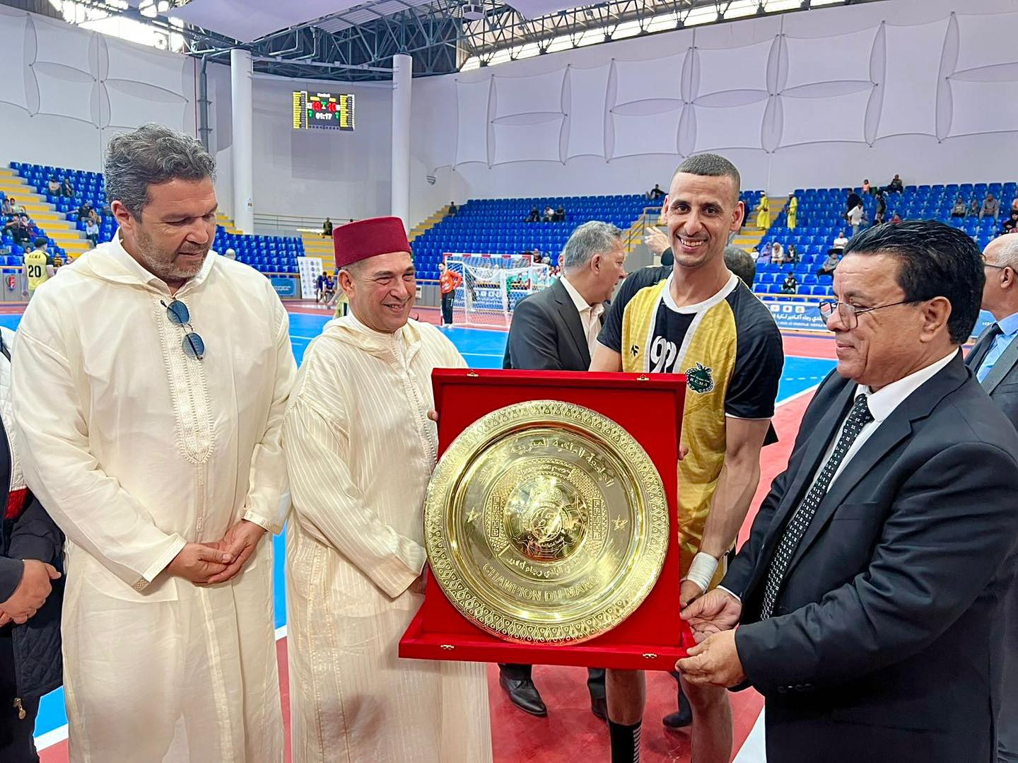 رجاء أكادير يتوج بطلا للمغرب للموسم الرياضي 2025-2026